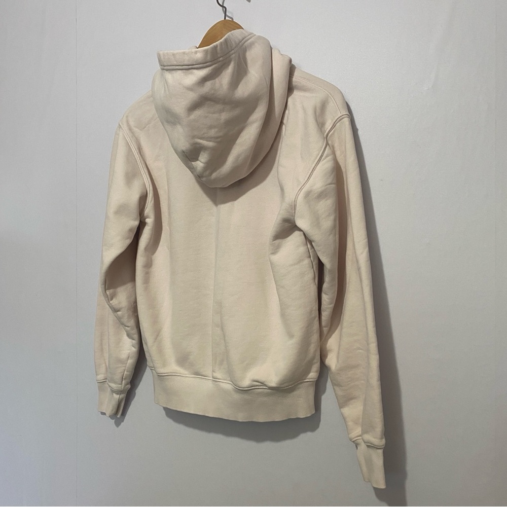 TNA Sweatfleece Terry Fleece Hoodie XS Cream Beige Perfect Fit Casual Comfy - Picture 5 of 10